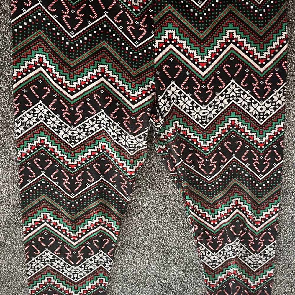 Geometric Holiday Women's Leggings